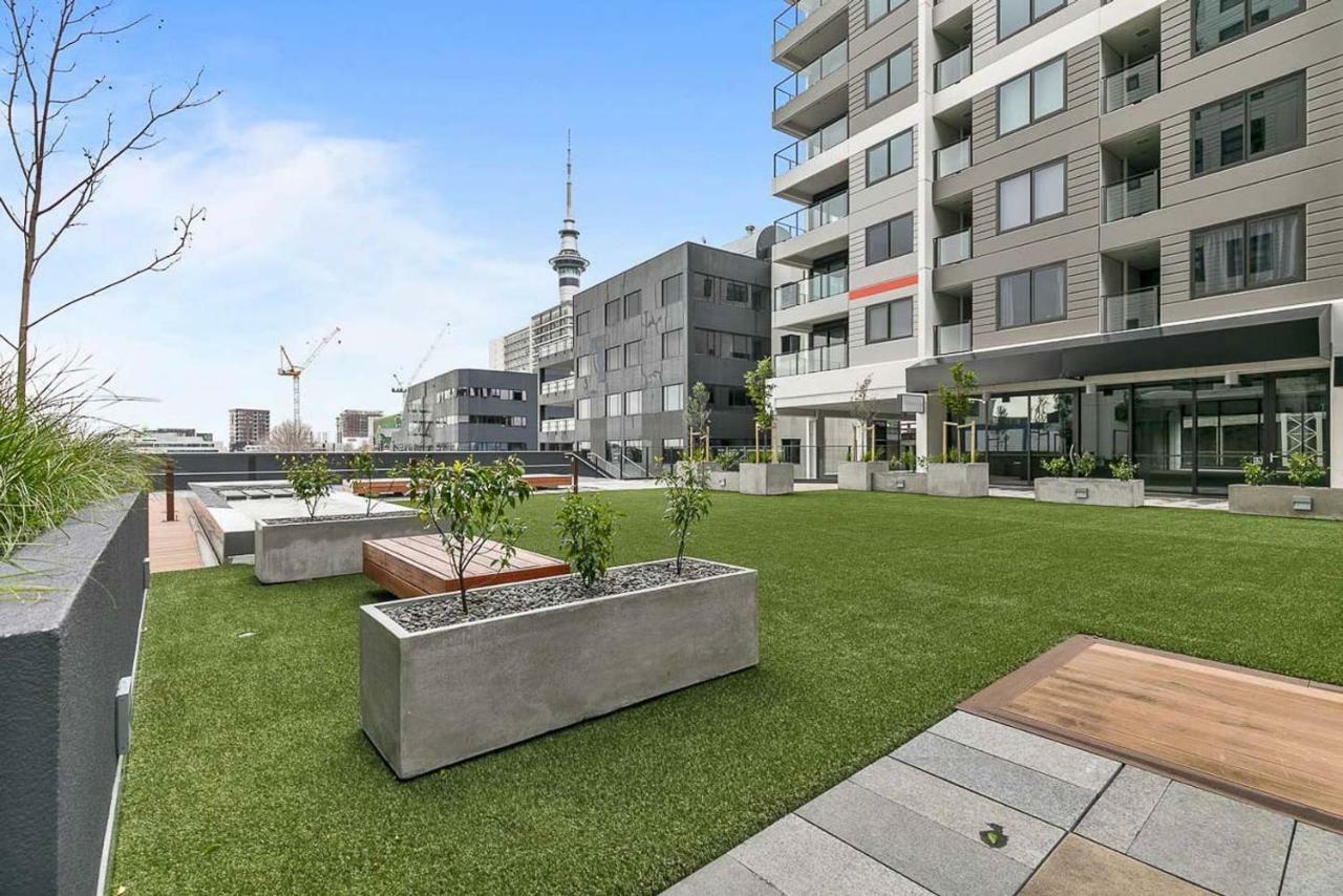 Beautifully Modern Brand New Central Apartment Auckland Luaran gambar