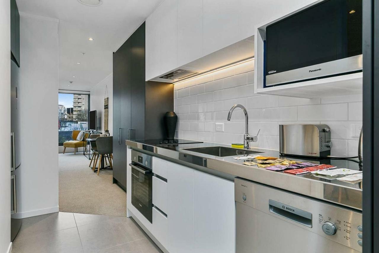 Beautifully Modern Brand New Central Apartment Auckland Luaran gambar